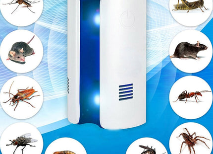 Electromagnetic Wave Frequency-conversion Double Waves Multi-function Mosquito Repellent Ultrasonic Pest Repeller, US Plug, UK Plug, EU Plug