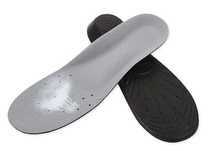 1 Pair PU Breathable Soft Sports Shock-absorbing Insole Sweat-absorbent Foot Pad Elastic Shoe Insert, Size: M(6-9 Yards), Size: M(6-9 Yards)