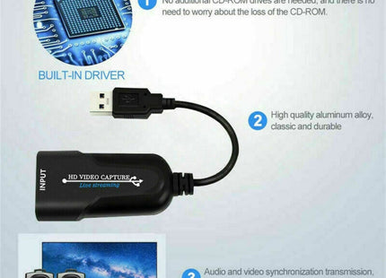 K004 HDMI to USB 3.0 UVC HD Video Capture
