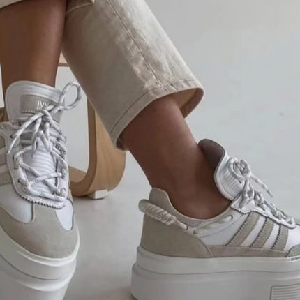 UK 6 Adidas Originals Ivy Park Super Sleek 72 Leather Women’s Trainers – EU 39.5