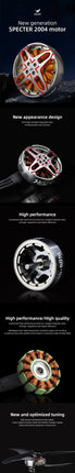 HGLRC SPecter 2004 1800kV Motor