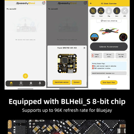 HGLRC Specter 25A F7 AIO Flight Controller