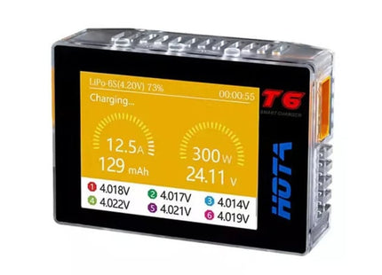 HOTA T6 DC 300W PD 90W 15A 1-6S LiPo Battery Charger