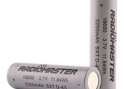 Radiomaster 18650 3200mAh Li-Ion Battery Cell 3.7V (2pc)
