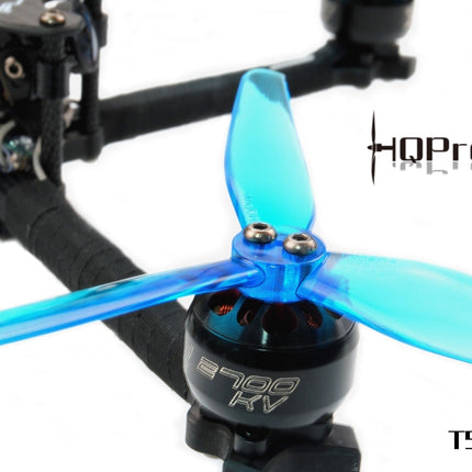 HQProp T5X2X3 Propeller (2CW+2CCW) (Blue)