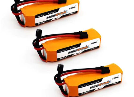 CNHL Ministar 550mAh 11.1V 3S 70C Lipo Battery XT30 (pack of 3)