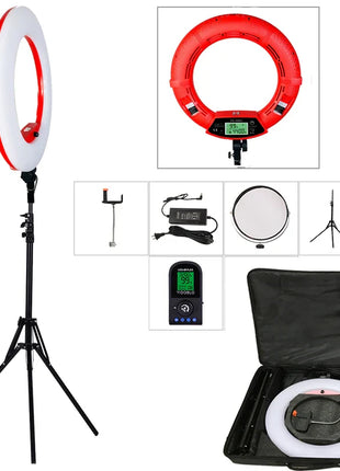 96W Ring Light Photography Led Ring Lamp 2700-10000k With Mobile Holder Tripod Stand Ringlight kit For Live Video Streaming