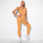 S / u-bra+Leggings-light coffee