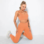 L / u-bra+Leggings-orange