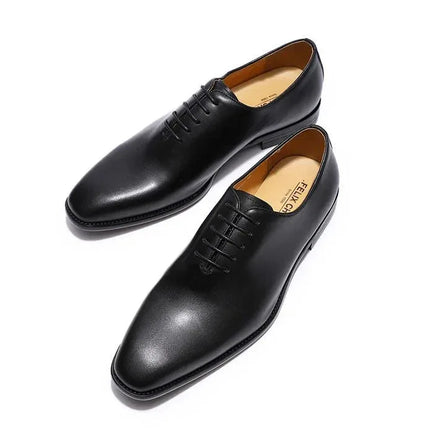 Genuine leather men dress shoes & oxford shoes fashion high quality gentleman shoes for business and party