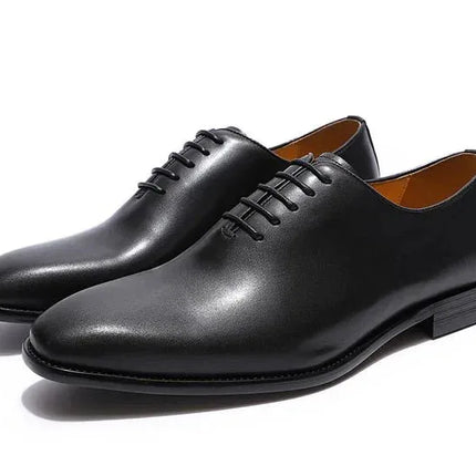 Genuine leather men dress shoes & oxford shoes fashion high quality gentleman shoes for business and party