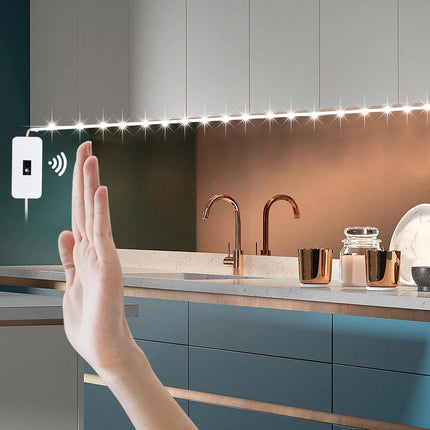 Hand Sweep Waving ON OFF Sensor Light diode lights Double-sided tape