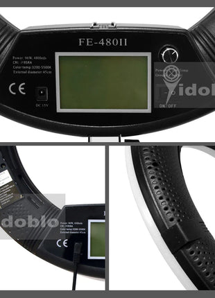 96W Ring Light Photography Led Ring Lamp 2700-10000k With Mobile Holder Tripod Stand Ringlight kit For Live Video Streaming