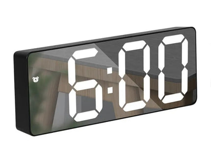Mirror Digital Alarm Clock Voice Control