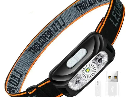 USB Head Flashlight