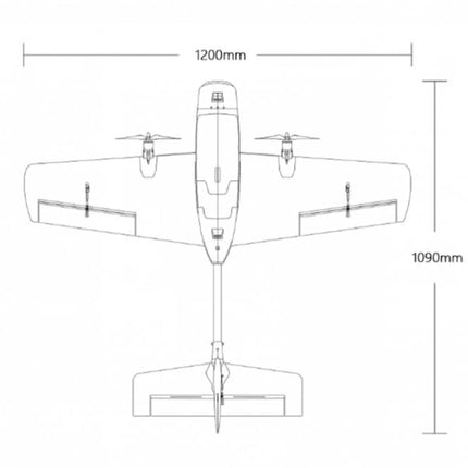 Hee Wing T2 Cruza Ranger FPV Plane (PNP)