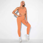 L / u-bra+Leggings-orange