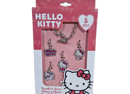 Hello Kitty Bracelet & Charm Set