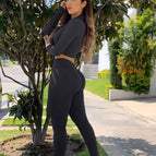 S / black