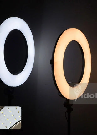 96W Ring Light Photography Led Ring Lamp 2700-10000k With Mobile Holder Tripod Stand Ringlight kit For Live Video Streaming