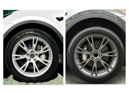 Hubcaps for Tesla Model Y 19 Inch Storm Style Wheel Cover