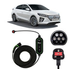 Type 2 to 3 Pin Charging Cable / 10M / 6amp – 12amp Adjustable (2.3kW)