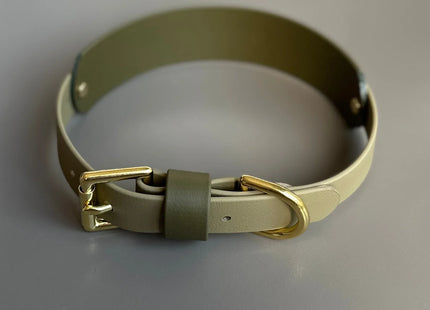 Bentley Olive & Khaki Hound Collar