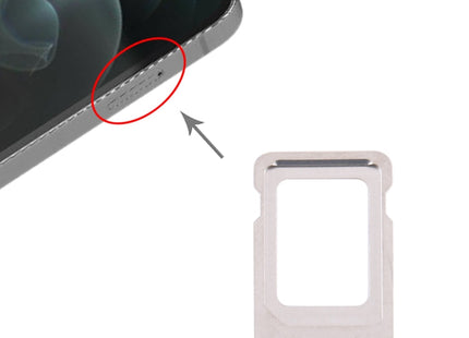 SIM Card Tray for iPhone 12 Pro Max, For iPhone 12 Pro Max (Single)