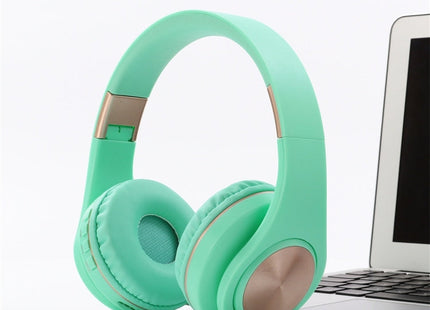 A1 Bluetooth 4.2 Candy Color Super Base Bluetooth Headphone, Support Music Play & Switching & Volume Control & Answer