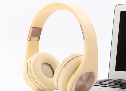 A1 Bluetooth 4.2 Candy Color Super Base Bluetooth Headphone, Support Music Play & Switching & Volume Control & Answer