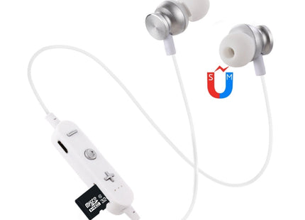 F17 Bluetooth 4.2 Hanging Neck Design Bluetooth Headset, Support Music Play & Switching & Volume Control & Answer