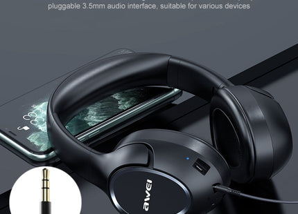 AWEI A770BL Bluetooth 5.0 Stereo Wireless Bluetooth Headset