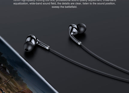 awei PC-6 Mini Stereo In-ear Wired Headset with Microphone
