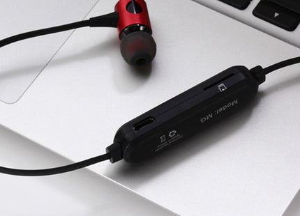 MG-G20 Bluetooth 4.2 Sport Wireless Bluetooth Earphone, Support Card