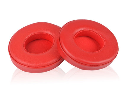 1 Pair Leather Headphone Protective Case for Beats Solo2.0 / Solo3.0, Wired Version