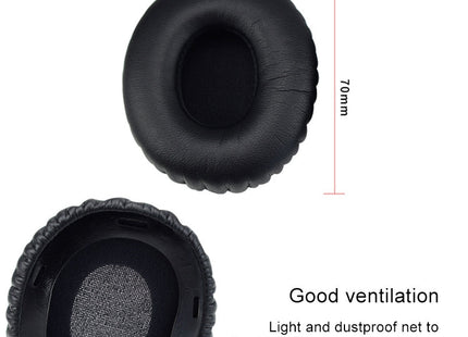2pcs Sponge Headphone Protective Case With Card Buckle for Sony MDR-10RC