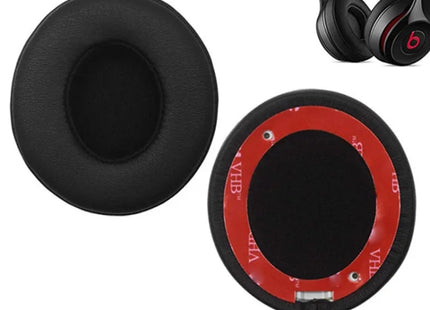 1 Pair Soft Sponge Earmuff Headphone Jacket for Beats Solo 2.0 / 3.0, Bluetooth Version