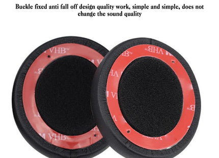 1 Pair Soft Sponge Earmuff Headphone Jacket for Beats Solo 2.0 / 3.0, Bluetooth Version