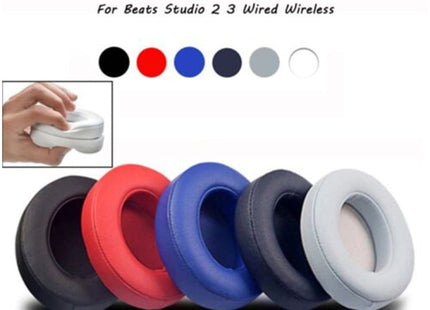1 Pair Soft Sponge Earmuff Headphone Jacket for Beats Solo 2.0, Wired Version