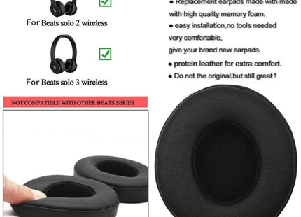 1 Pair Soft Sponge Earmuff Headphone Jacket for Beats Studio 2.0