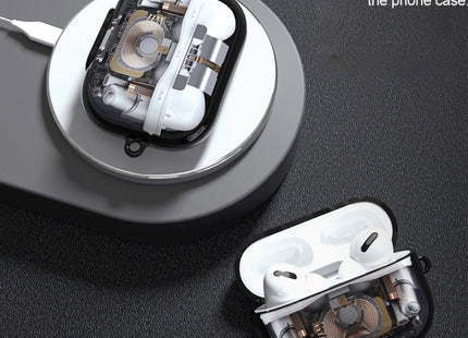 For AirPods Pro Mechanical Structure TPU Earphone Protective Case, For AirPods Pro