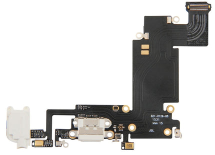 for iPhone 6s Plus White Charging Port Flex Cable, For iPhone 6s Plus