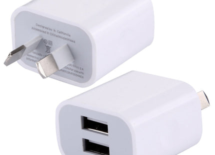 5V 2A High Compatibility 2 USB Ports Charger, AU Plug