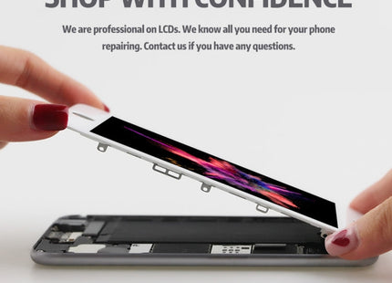 Original LCD Screen for iPhone 6 Plus, i6 Plus White, i6 Plus Black
