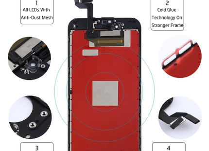 Original LCD Screen for iPhone 6S, i6S Original White, i6S Original Black