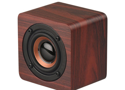 Q1 Wooden Mini Portable Mega Bass Wireless Bluetooth Speaker