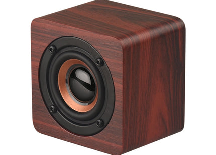 Q1 Wooden Mini Portable Mega Bass Wireless Bluetooth Speaker