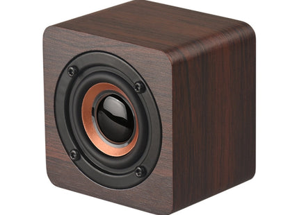 Q1 Wooden Mini Portable Mega Bass Wireless Bluetooth Speaker
