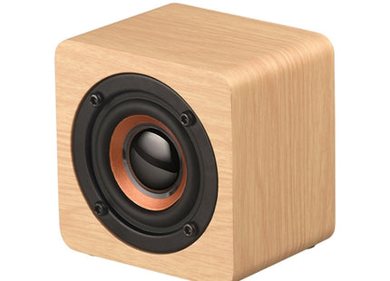 Q1 Wooden Mini Portable Mega Bass Wireless Bluetooth Speaker