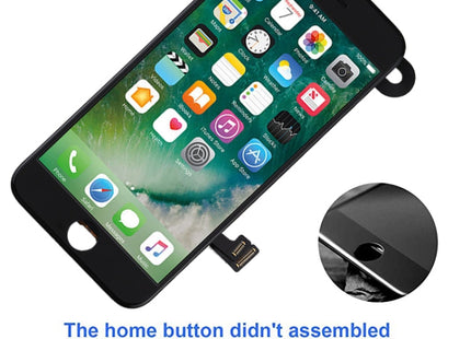 LCD Screen include Front Camera for iPhone 7, i7 Black with Camera, i7 White with Camera